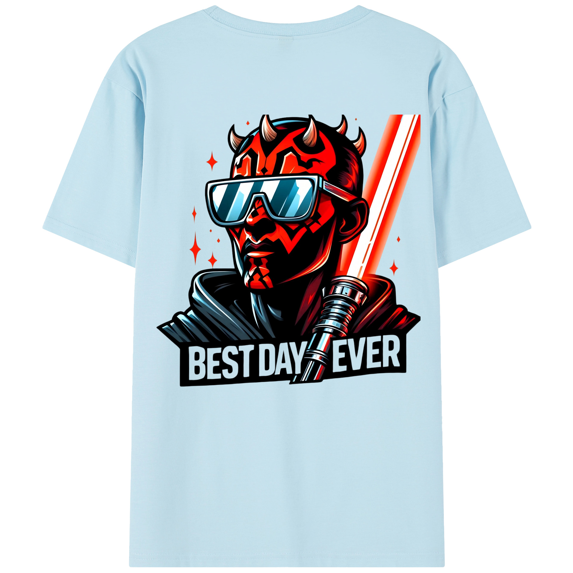 （画像用） スター・ウォーズ Star Wars 綿100％半袖Tシャツ（背面プリント）